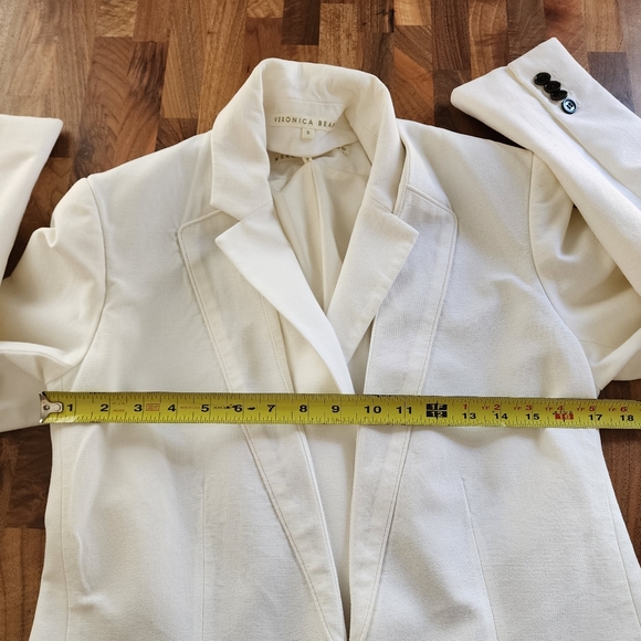Veronica Beard Scuba Dickey Blazer Jacket Size with Insert Small - Picture 9 of 14